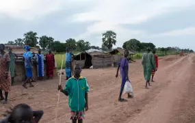 Residents of Mabior Yar, in Warrap state have been affected by both flooding and conflict in recent years. A similar situation in other parts of South Sudan have sent humanitarian needs soaring. 